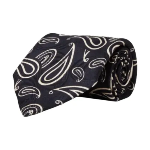 Ralph Lauren Тутовый шелк Галстуки Унисекс Темно-синий