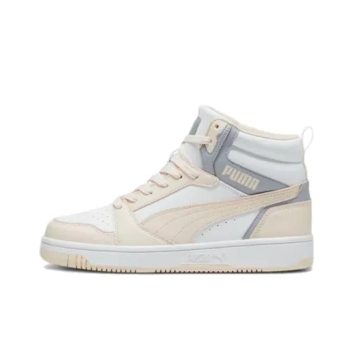 PUMA REBOUND High Top Скейтборд Кроссовки Унисекс Ecru