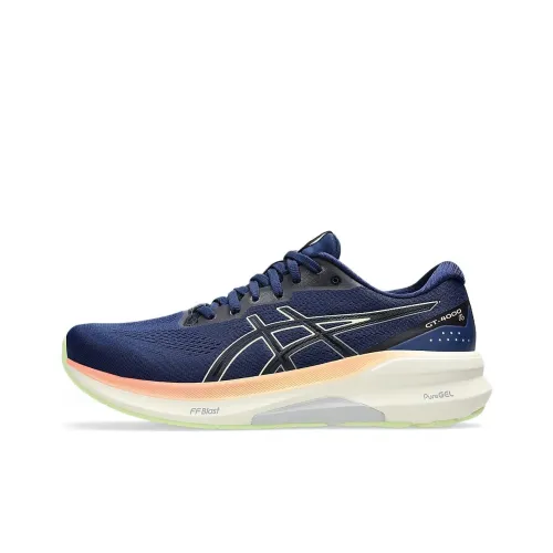 Asics GT 4000 4 Low Топ Повседневные Беговые Кроссовки Мужские Синие