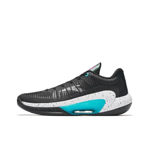 ANTA 3 POINT Rain Lite v2 Амортизация Низкий Топ Баскетбольные Кроссовки Мужские Черный Белый Синий