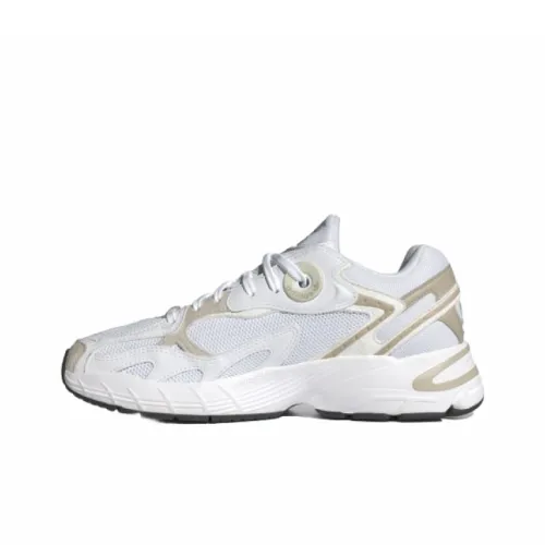 Adidas Slip-resistant Abrasion-resistant Low-top Беговые кроссовки Унисекс Белый-коричневый