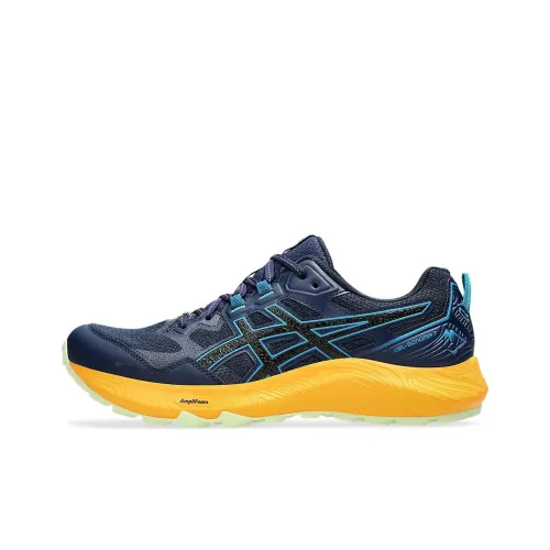 Asics Gel Sonoma 7 Low Top Trail Беговые кроссовки Мужские Синие