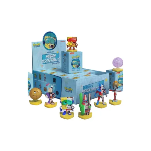 MIGHTY Jax SpongeBob Четвертое поколение Villain Hero Blind Box Single Mystery Box Full Box 12 Pack