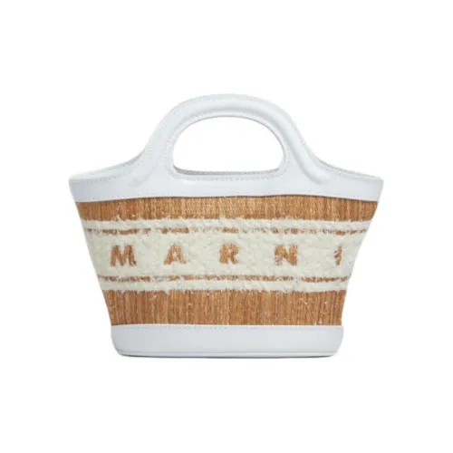 MARNI Кожа Сумка через плечо Сумка Мини Женская Натуральная Белая