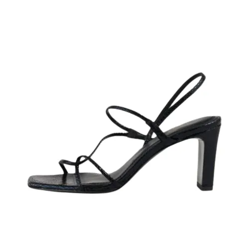 Sandro One Ремень Сандалии Женские Черные