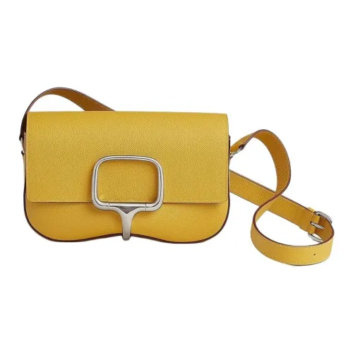 HERMES Della Cavalleria Epsom Телячья кожа Сумка через плечо Сумка на плечо Женская 2 P Cumin. Asterix