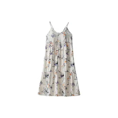 XUANZHITING Ночная сорочка Женская Белая