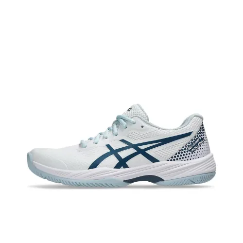Asics Gel Game 9 Low Топ Кроссовки для тренировок Унисекс Белый Синий