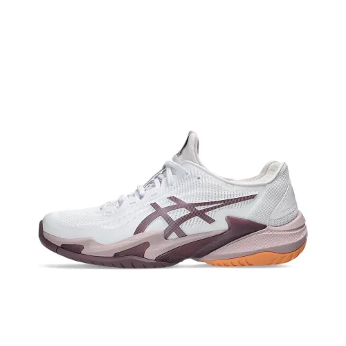 ASICS Court FF 3 Дышащие Низкие Кроссовки для Тенниса Женские Белые Фиолетовые