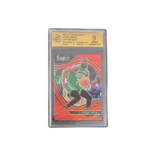 Panini 2021 Panini SELECT Jaylen Коричневый Celtics Красный Рябь Сертифицированные карточки 1 шт