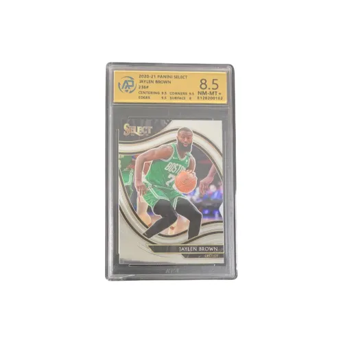 PANINI 2021 SELECT Джейлен Браун Celtics Третий уровень рейтинг 8,5 сертифицированные карточки 1 шт