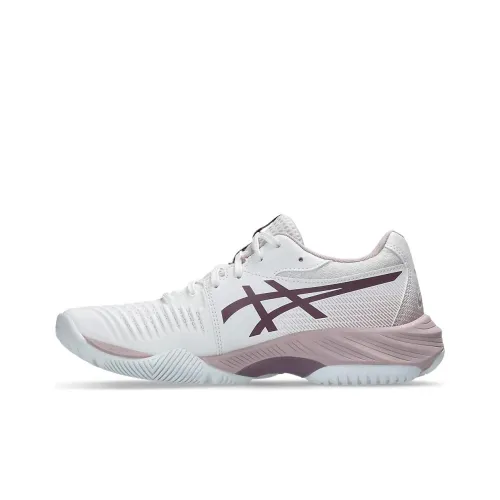 Asics Netburner Ballistic FF 3 Low Топ Кроссовки для тренировок Женские Белые Розовые