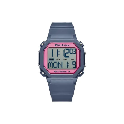 Dickies Electronic Movement Унисекс Часы 45mm*37mm*12,7mm Черные