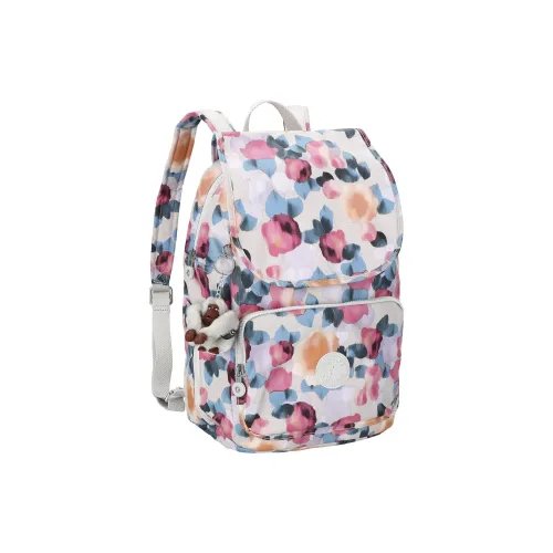 Kipling Полиэстер Рюкзак Женские Розовый Многоцветный