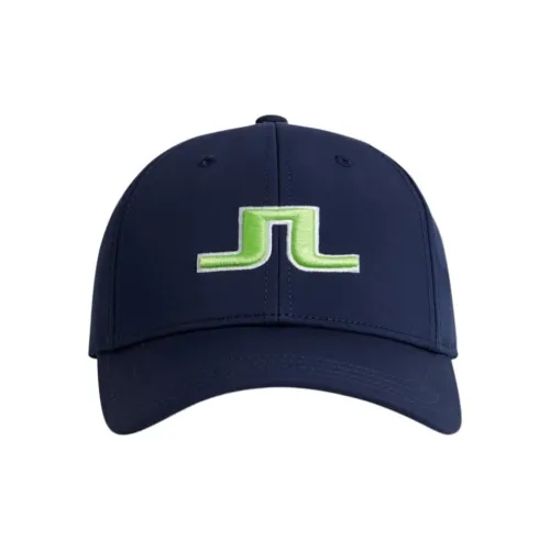 J.Lindeberg Полиэстер Эластан Бейсболки Мужские Синие