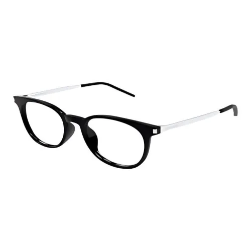 SAINT LAURENT Нерегулярная форма Оправы для очков Унисекс Черный