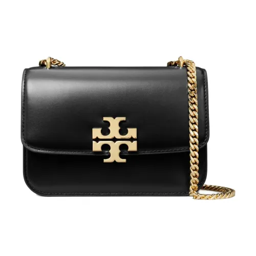 TORY BURCH ELEANOR Сумка из коровьей кожи сумка через плечо маленькая женская черная