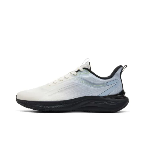 PEAK Амортизация Устойчивость к истиранию Дышащий Отскок Низкий Топ Беговые кроссовки Мужской Бежевый Черный