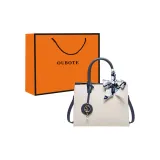 Бежевый, белый и синий