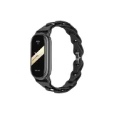 Вырез Пэчворк Силиконовый ремешок - Черный