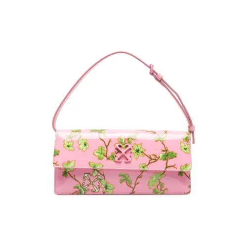 OFF Белый Кожа Сумка на плечо Женские Розовый Зеленый