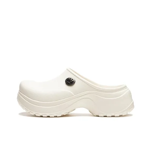 LINING Project* Домашние тапочки Женские Белые