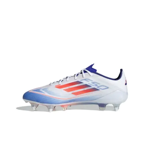 Adidas F50 Футбольные бутсы Низкие Топ Облако Белый/Солнце Красный/Сияющий Синий Унисекс
