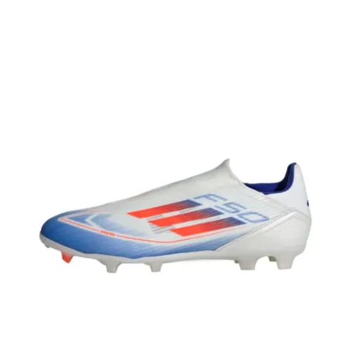 Adidas F50 League MG MULTI Ground FG Твердое покрытие Футбольные бутсы Унисекс Белый Красный Синий