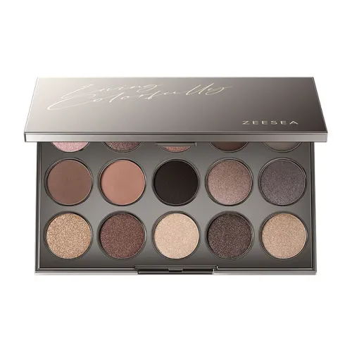 ZEESEA Starlight RADIANCE 15 цветов Палетка для теней Легко смешивается Сияние Матовый финиш PROOF