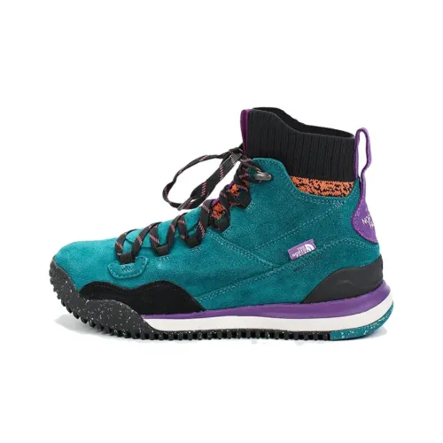 THE NORTH FACE Противоскользящие устойчивые к истиранию высокие топы походная обувь мужская зеленый черный