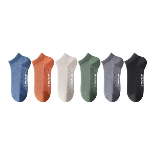 H YXIANG Низкие носки для мужчин упаковка из 6 пар