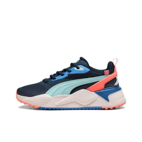 PUMA GS X Efekt Low Топ Обувь для гольфа Женские Черный Синий