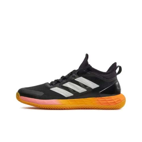 Adidas Adizero Ubersonic 4 Амортизация Противоскользящие Дышащие Легкие Низкие Кроссовки для тенниса Мужские Черно-белые