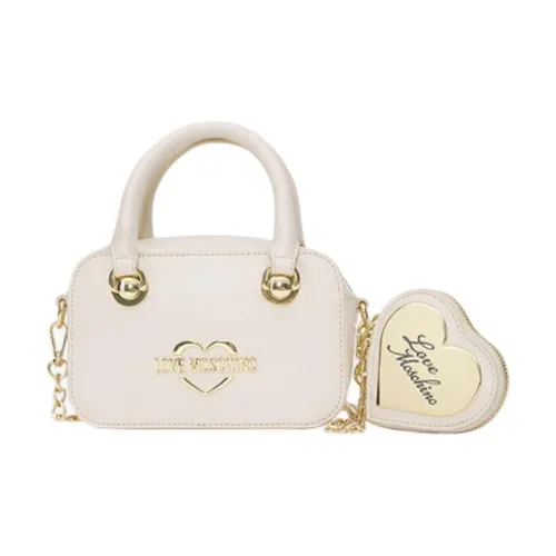 LOVE MOSCHINO ПУ (полиуретан) Сумка через плечо Маленькая Женская Белая