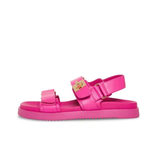 STEVE MADDEN One Ремешок Сандалии 3 см Женские Розовый Красный