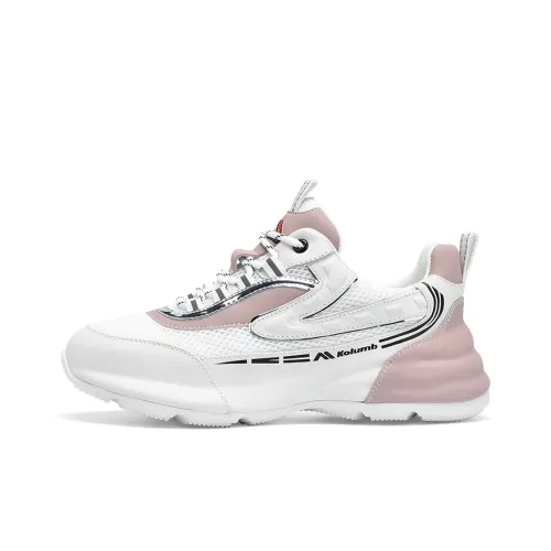 KOLUMB Амортизация Устойчивый к истиранию Дышащий Отводящий влагу Низкий топ Повседневная обувь Женская