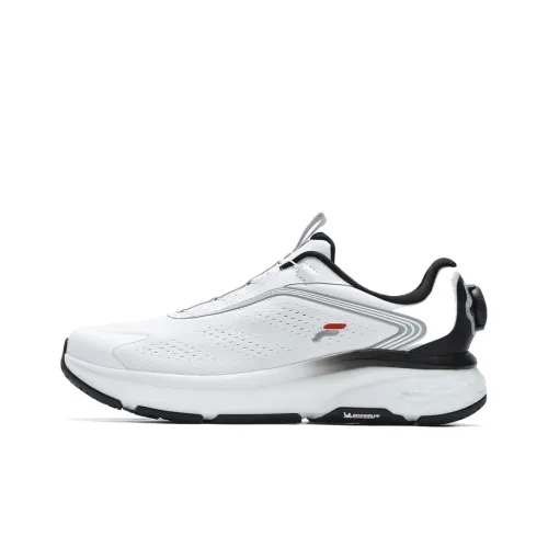 FILA BOA NUVOLE 2 Износостойкие Дышащие Низкие Беговые кроссовки Мужские Outstanding Белый