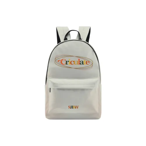 SRRW ПУ (полиуретан) Рюкзак для студентов стандартный унисекс цвет экрю