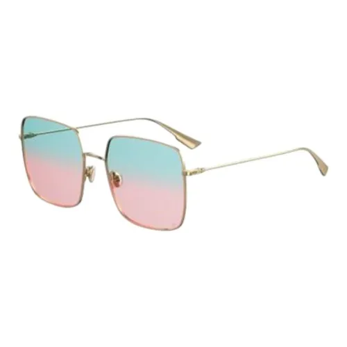 DIOR Квадратные Солнцезащитные Очки Женские Золотые