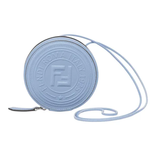 FENDI Телячья кожа Монетница Мужской Светло-Синий