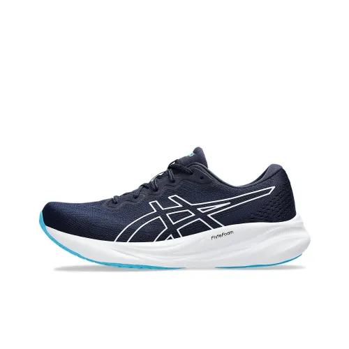 Asics Gel Impulse 15 Low Top Повседневные Беговые Кроссовки Мужские Черно-Белые