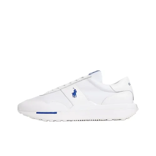 Polo Ralph Lauren Train 89 Low Топ Повседневная обувь Мужская Белая