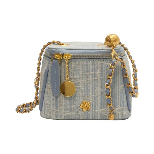 Bywhich Деним Сумка через плечо Сумка на плечо Стандартная Женская Синяя