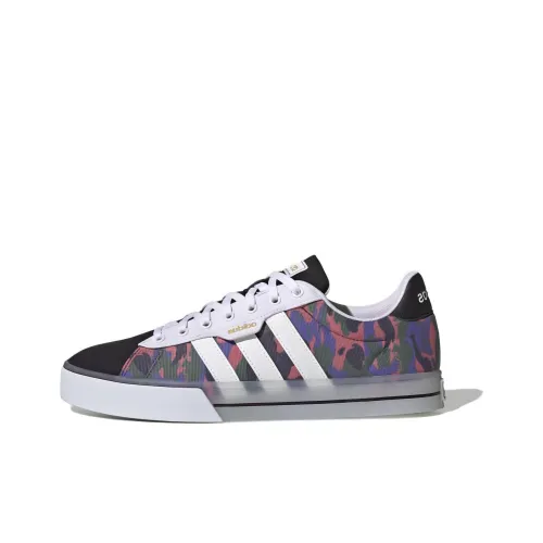 Adidas Essential Daily 3,0 Амортизация Износостойкий Низкий Топ Скейтборд Кроссовки Мужские Многоцветные