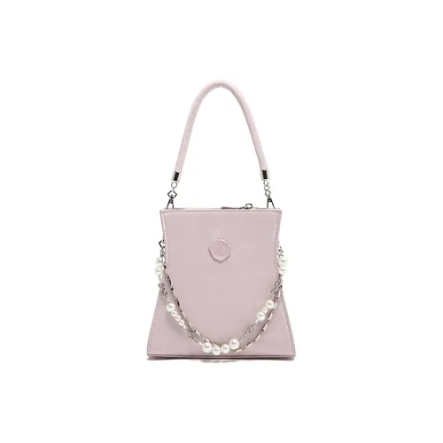 MICOCAH ПУ (полиуретан) с полиэстером и хлопком одно плечо сумка женский фиолетовый марля розовый белый цветение персик чернильно-черный