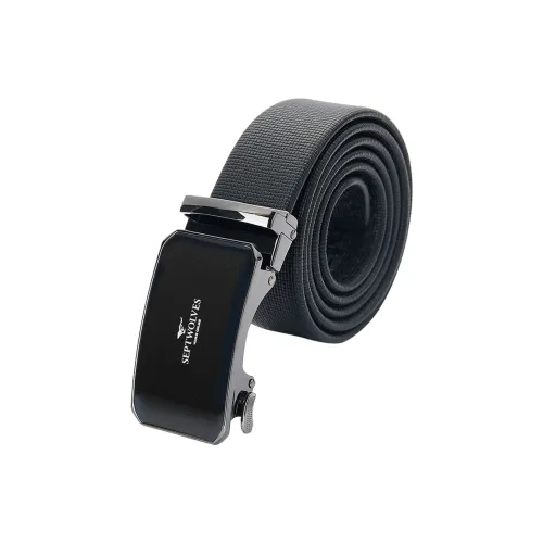 SEPTWOLVES Бизнес Двойной Слой Текстура Кожаные Ремни Мужские 3,5 см Ширина