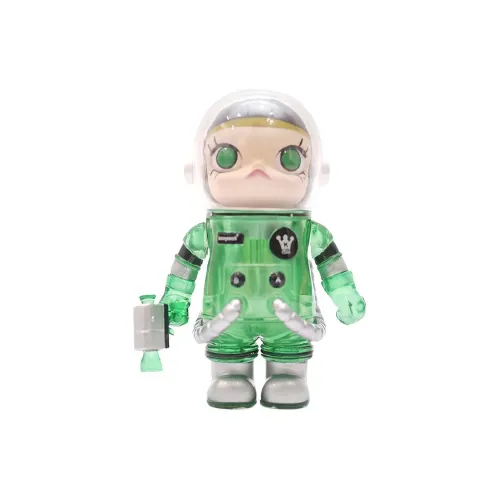 POP MART SPACE MOLLY Космонавт Изумруд Жадеит Модные Фигурки