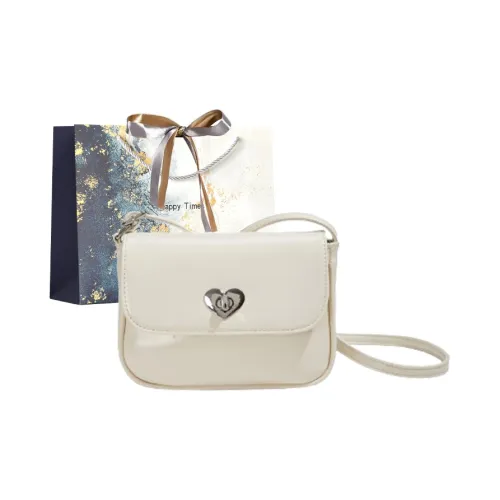 Iman's House ПУ (полиуретан) Сумка через плечо Стандартная Женская Экрю Светло-желтый Черный Красный