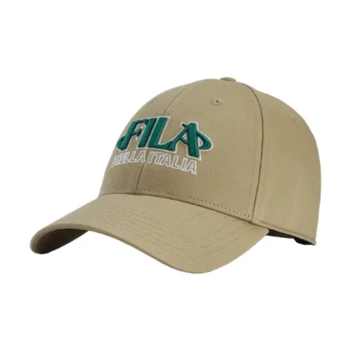 FILA Полиэстер Хлопок Кепки Унисекс Песочный Хаки