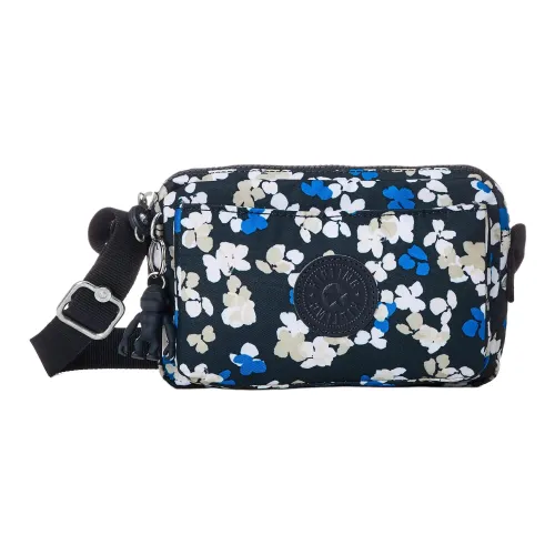 Kipling Полиэстер Сумка через плечо Сумка на плечо Стандартная Женская Темно-синий и Маленькая Многоцветная